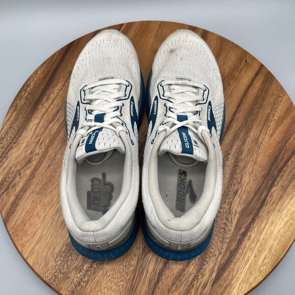 Brooks Glycerin 18 Shoes Mens Size 11 D White Running Comfort Walking Sneakers - Picture 5 of 8